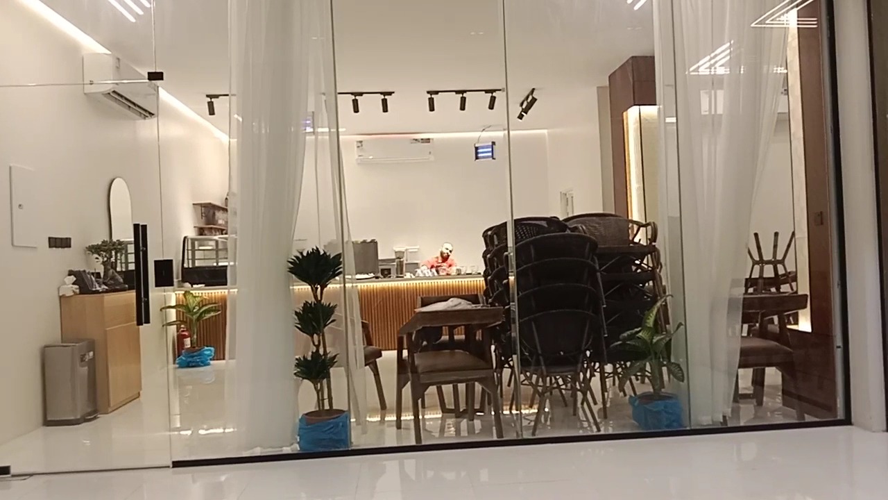 منيو اضواء النافورة للوجبات السريعة