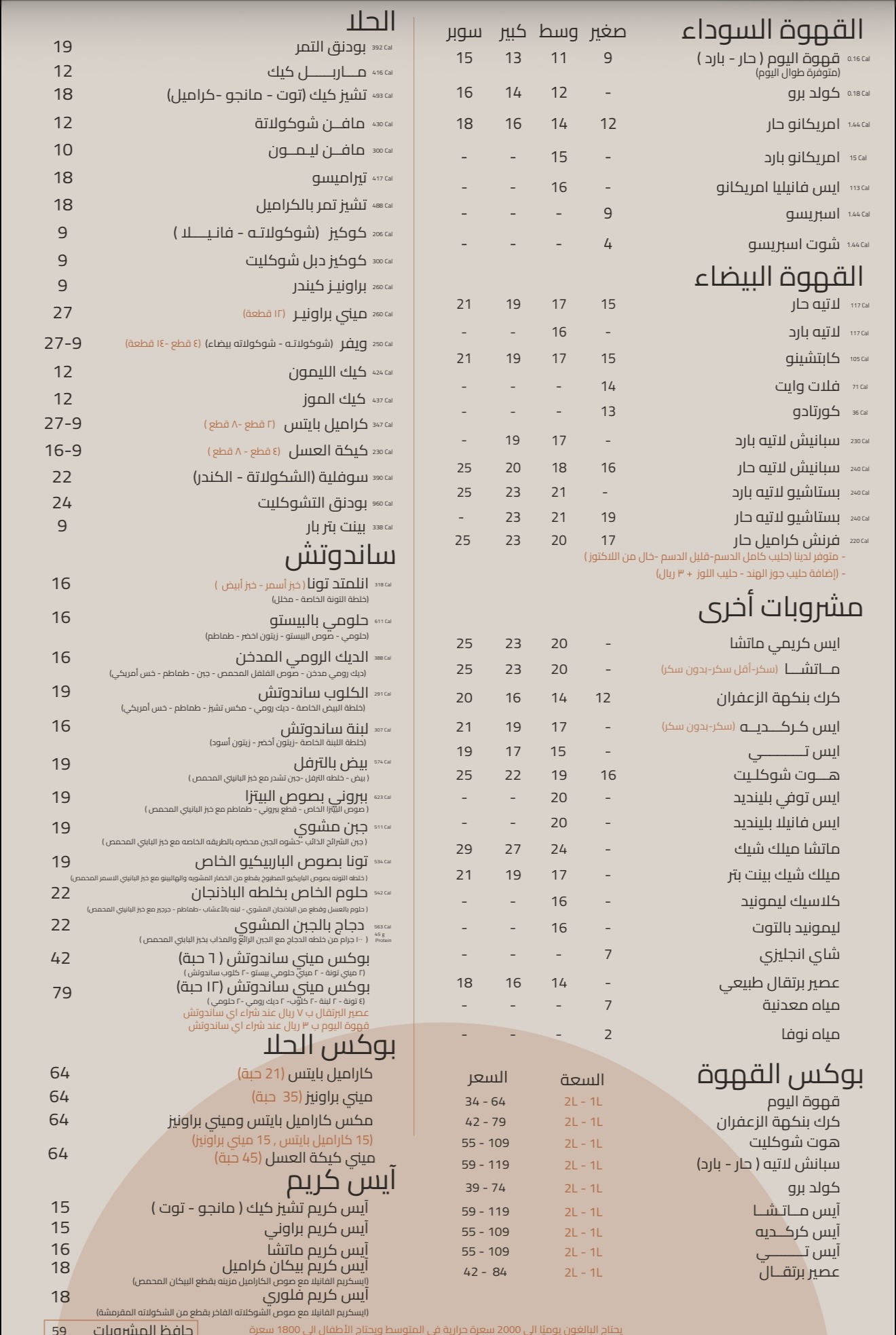 منيو أبارت كافيه — حي الجامعة