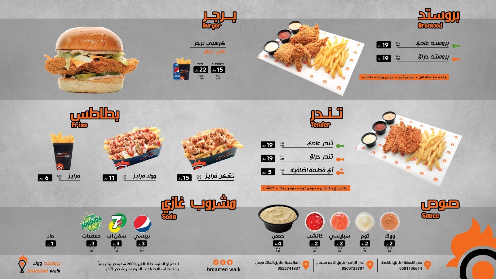 منيو بروستد ووك 3