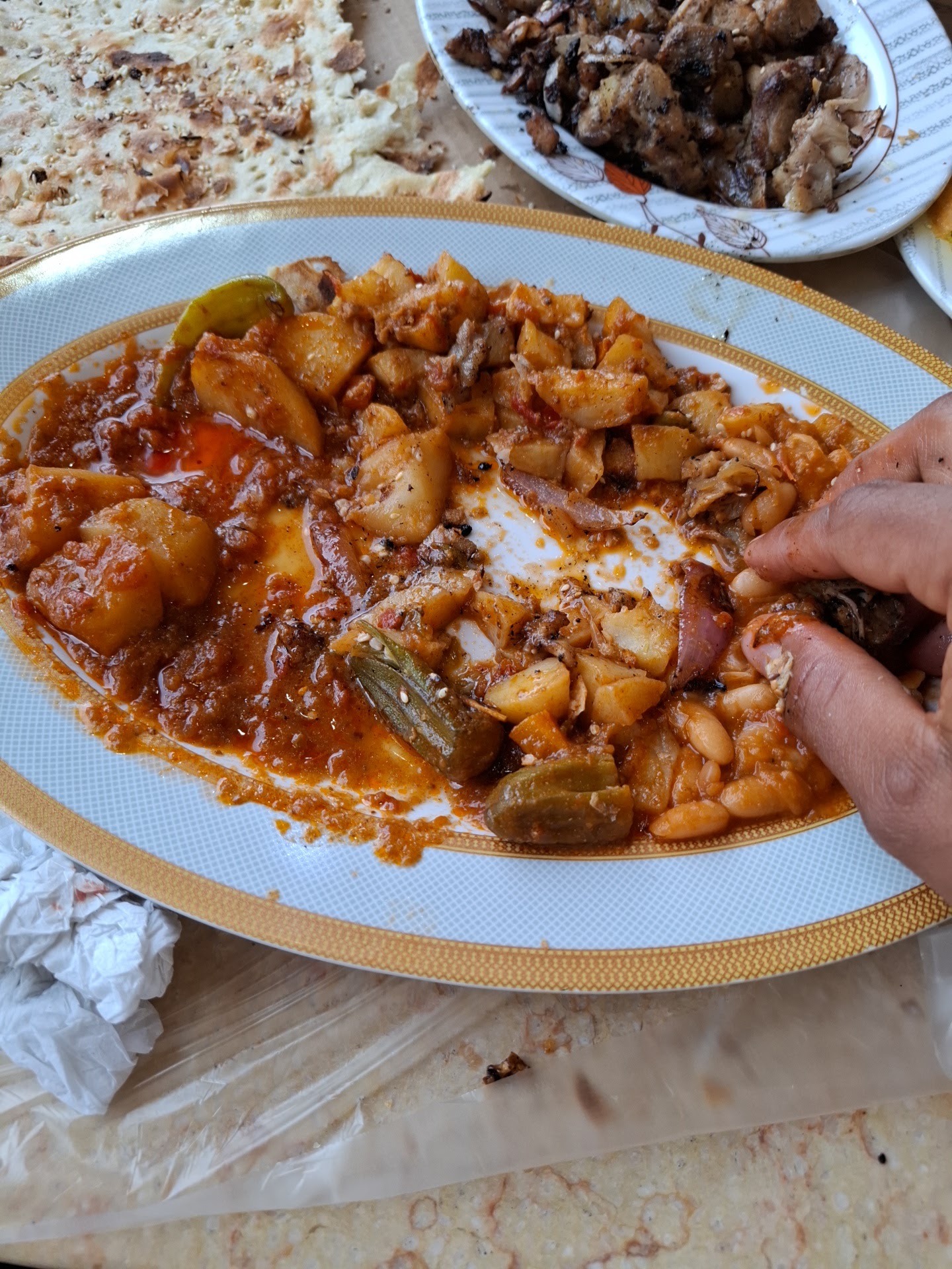 منيو مطعم الزول للاكلات الشعبية