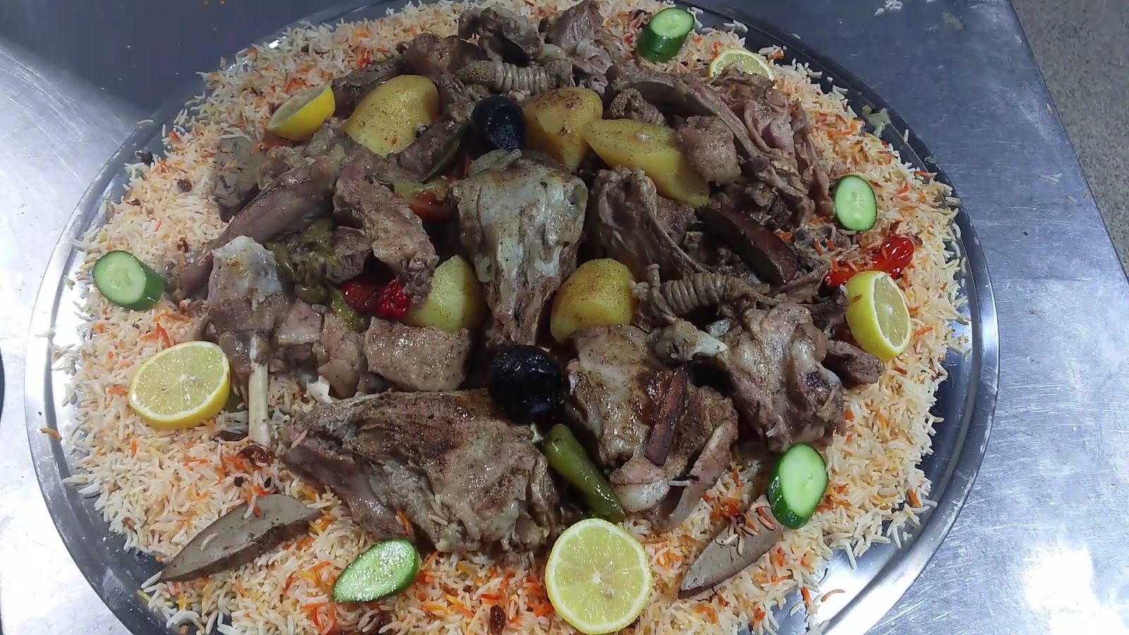 منيو مطعم كبسة ومكتوم