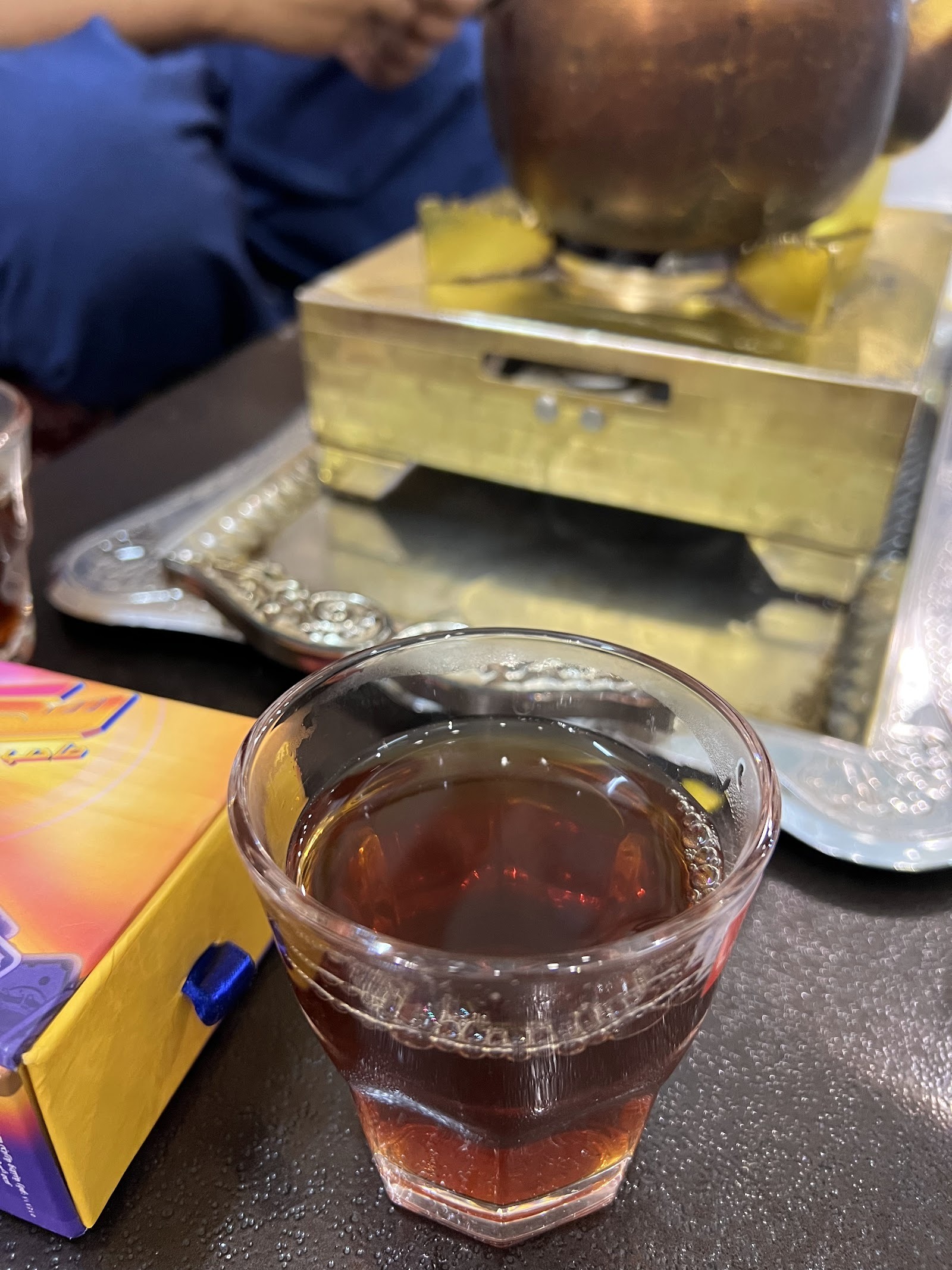 منيو شاي ضو الهناء